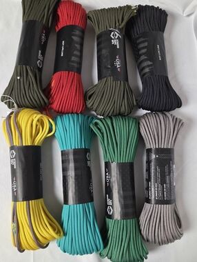 Assorted 550 Paracord Rope Bundle - Multiple Colors